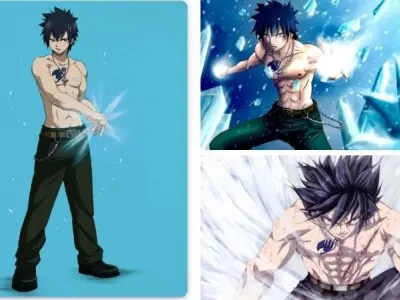 Bộ ảnh Gray Fullbuster lạnh lùng đẹp mê mẩn lòng fan