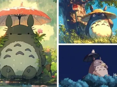 Bộ ảnh Totoro dễ thương tái hiện thế giới cổ tích huyền ảo