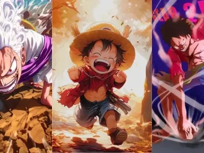 Bộ ảnh Gear 4 Luffy với tạo hình mạnh mẽ và đầy khí phách