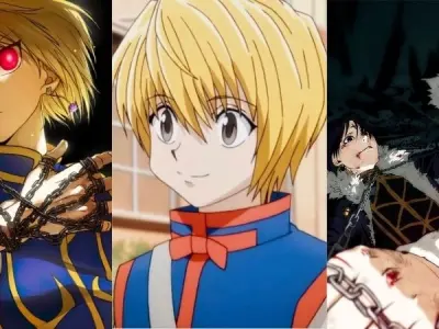 Kurapika nổi bật qua từng khung hình đầy cảm xúc mãnh liệt