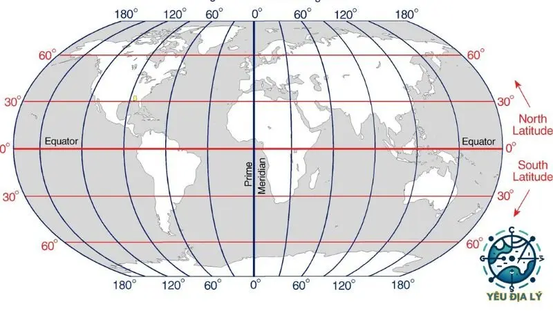 Hệ thống kinh độ vĩ độ: Cấu tạo và ứng dụng trong đời sống