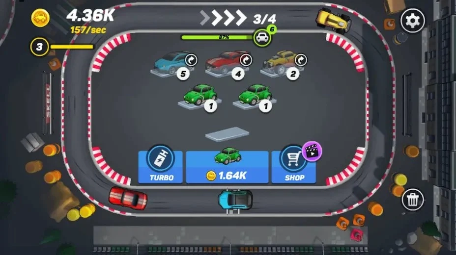 Khám Phá Đường Đua Trong Game Merge Round Racers