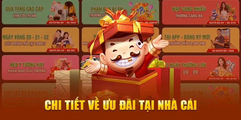 Thưởng thức khuyến mãi hấp dẫn trên 789Bet