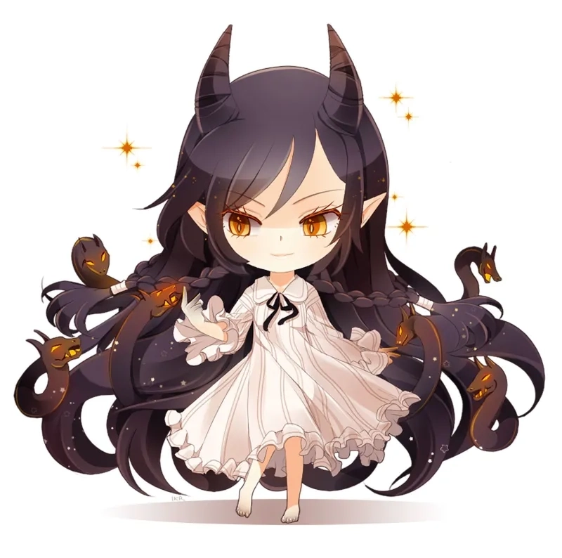 Lưu ngay bộ anime chibi đẹp lung linh hút mắt