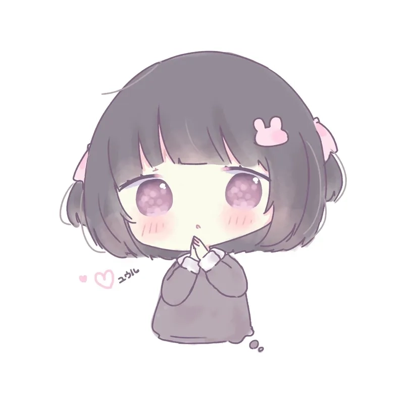 Bắt trend với bộ anime chibi hình cute đầy sắc màu