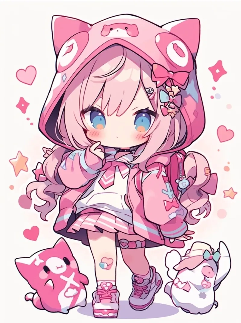 Ngắm trọn dễ thương cute anime chibi cho tín đồ yêu thích