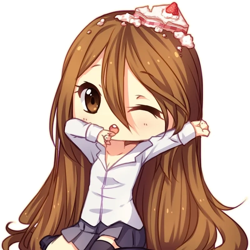 Tổng hợp ảnh nữ cute chibi siêu đáng yêu và ngọt ngào