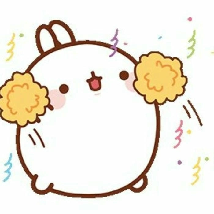 Tải ngay hình nền thỏ cute chibi làm mới điện thoại