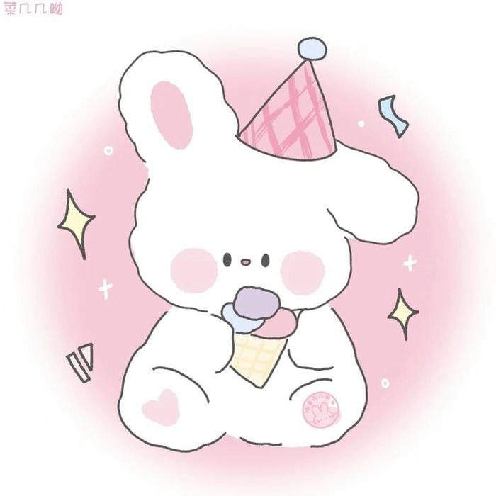 Chiêm ngưỡng chibi con thỏ độc đáo chuẩn phong cách kawaii