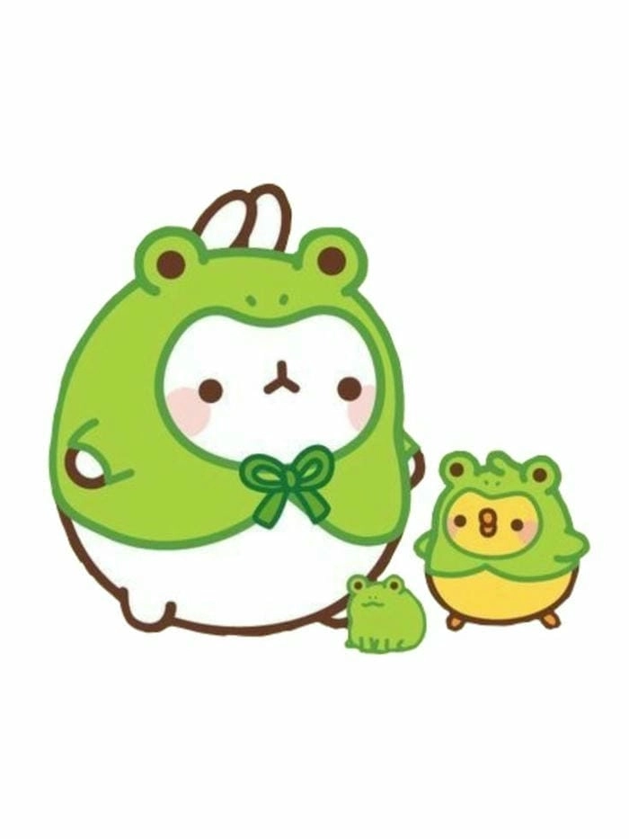 Đắm chìm trong anime chibi hình con thỏ cute ngộ nghĩnh