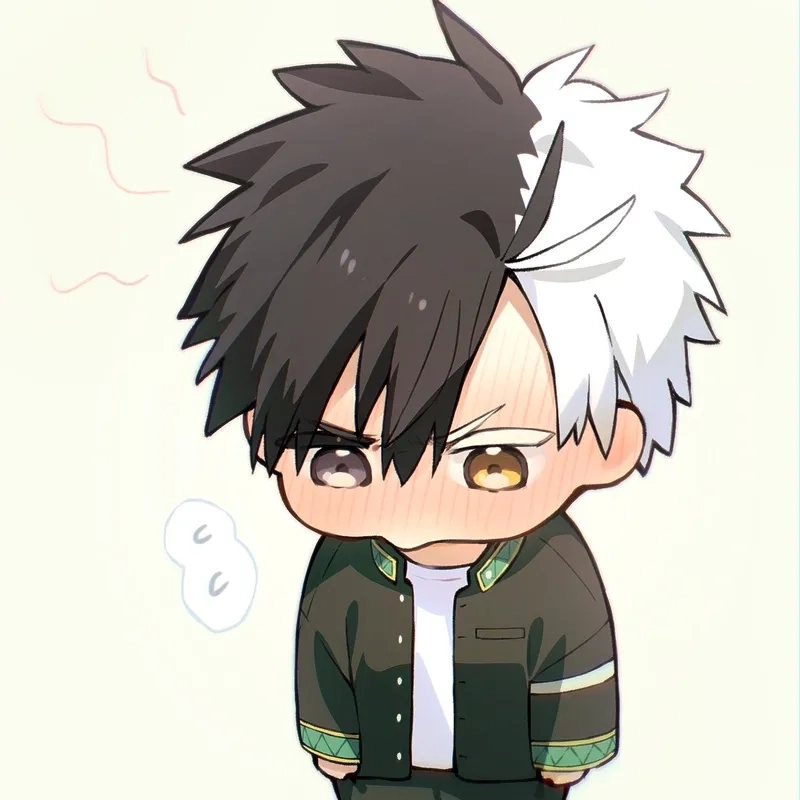 Tải ngay ảnh anime nam cute chibi chuẩn phong cách Nhật