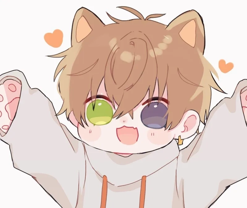 Chiêm ngưỡng hình anime chibi nam cute dễ thương chuẩn style