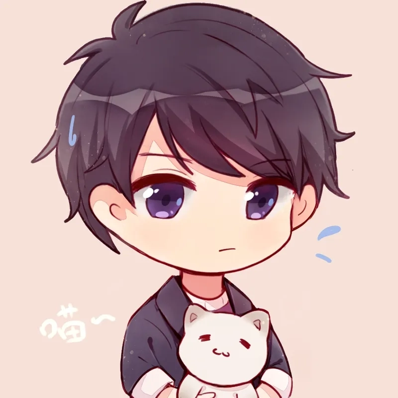 Khám phá thế giới anime chibi cute nam đầy màu sắc
