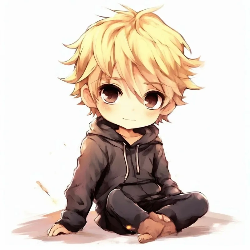 Ngắm bộ anime chibi nam cute ngọt ngào đậm chất Kawaii