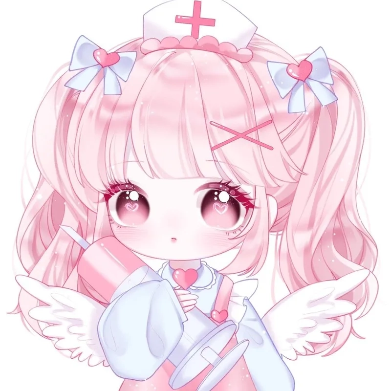 Gợi ý ảnh chibi cute nữ đơn giản cho thiết kế dễ thương