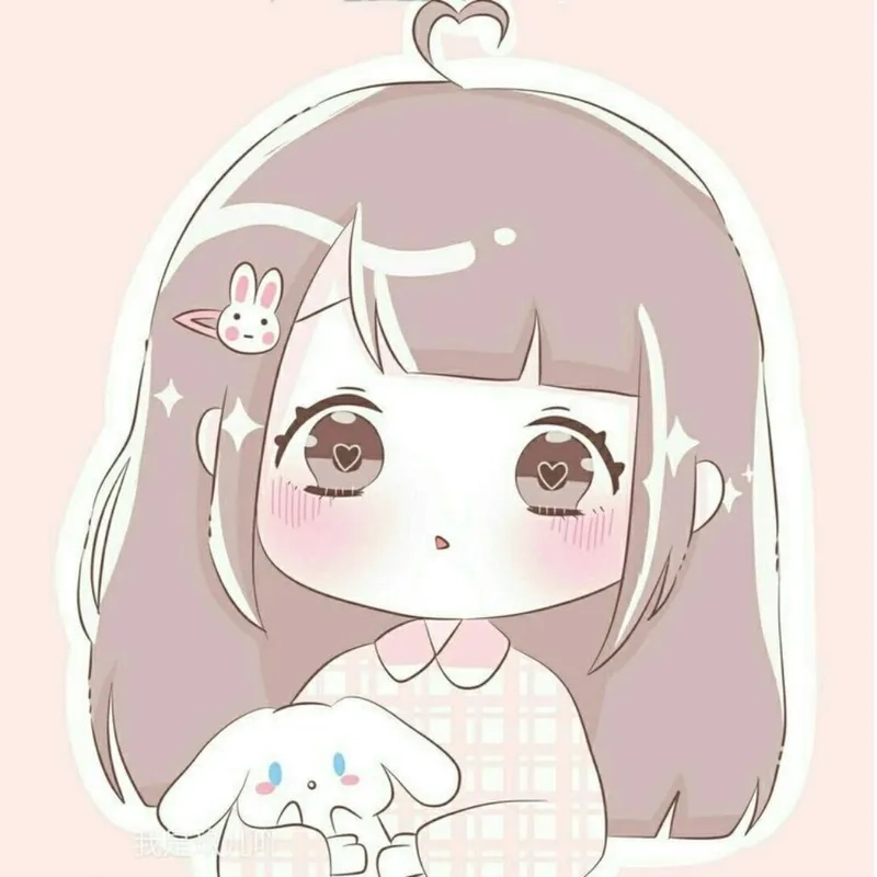Chọn ngay hình chibi cute nữ cho tín đồ mê dễ thương