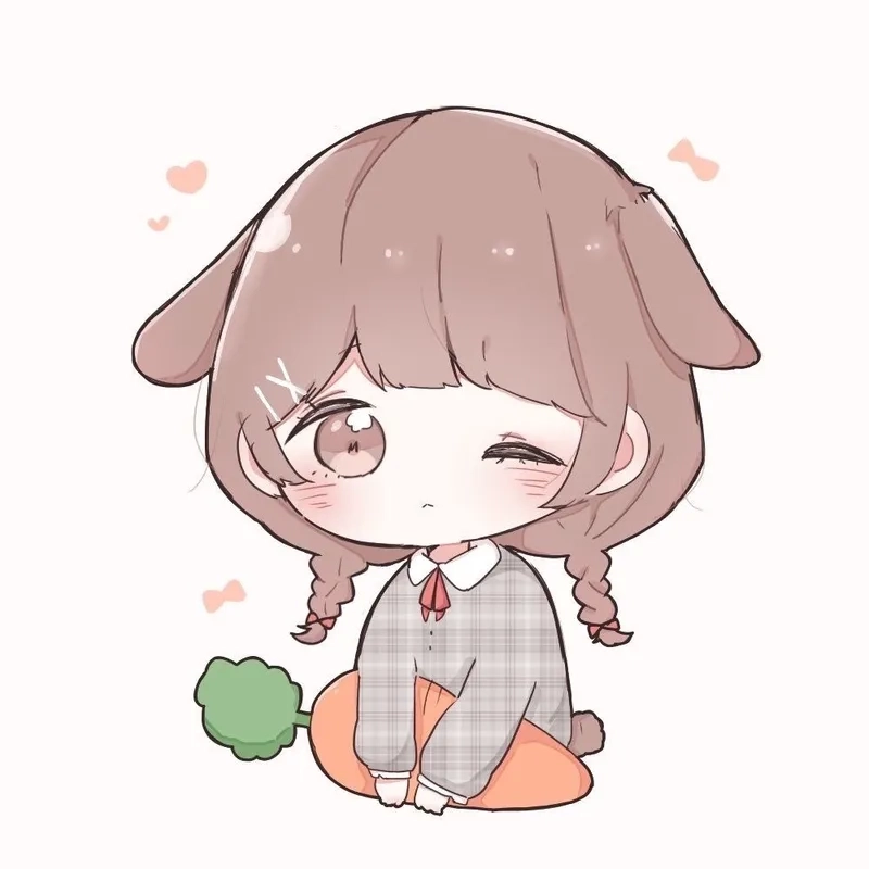 Tuyển chọn anime nữ cute đáng yêu chibi lung linh