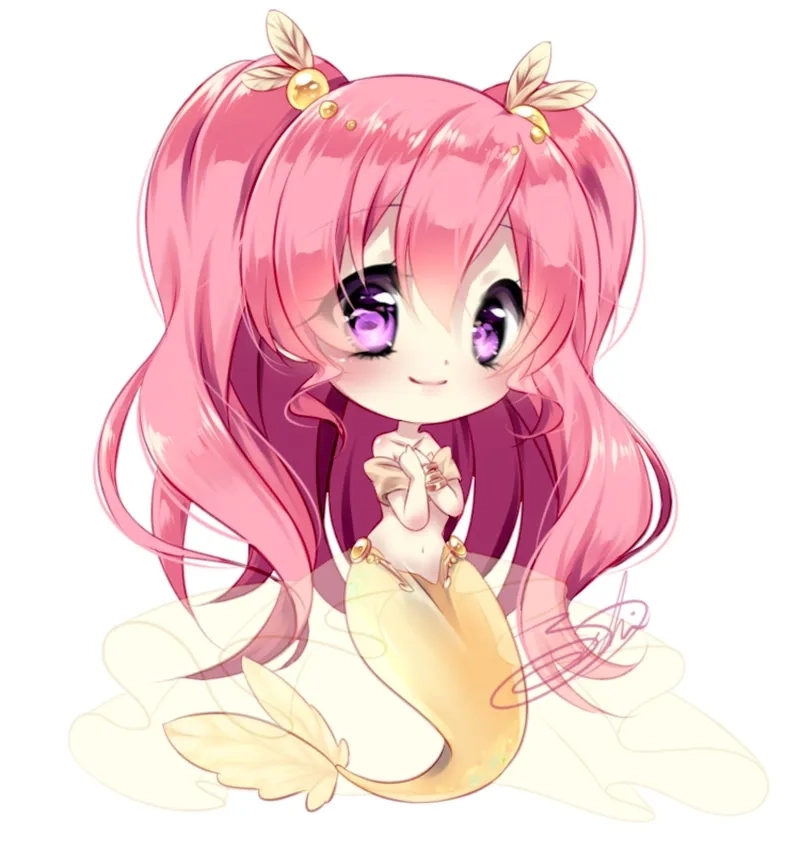 Tuyển chọn hình anime nữ cute chibi lung linh sắc nét