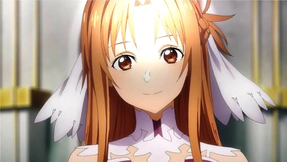 Hình ảnh anime Asuna với thần thái cuốn hút mọi ánh nhìn