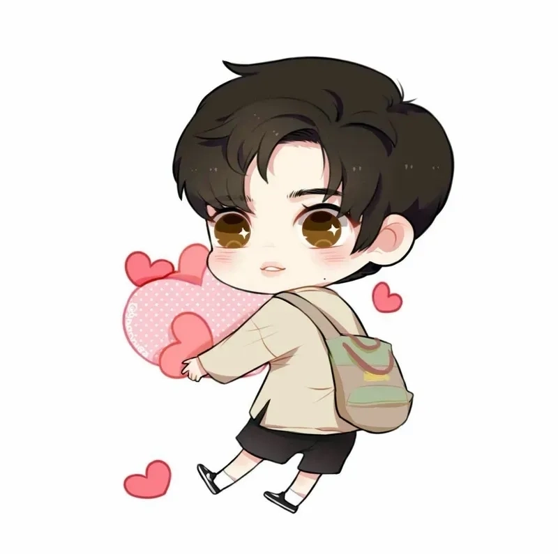 Đáng yêu khó cưỡng với bộ ảnh chibi dễ thương nam