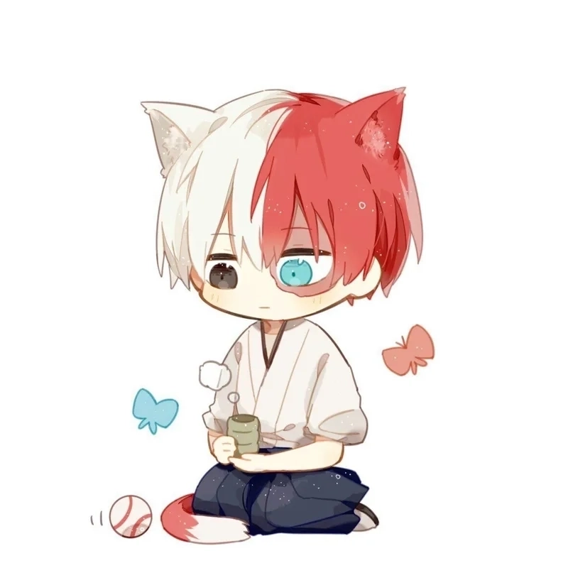 Bé trai nổi bật trong ảnh chibi nam dễ thương sinh động