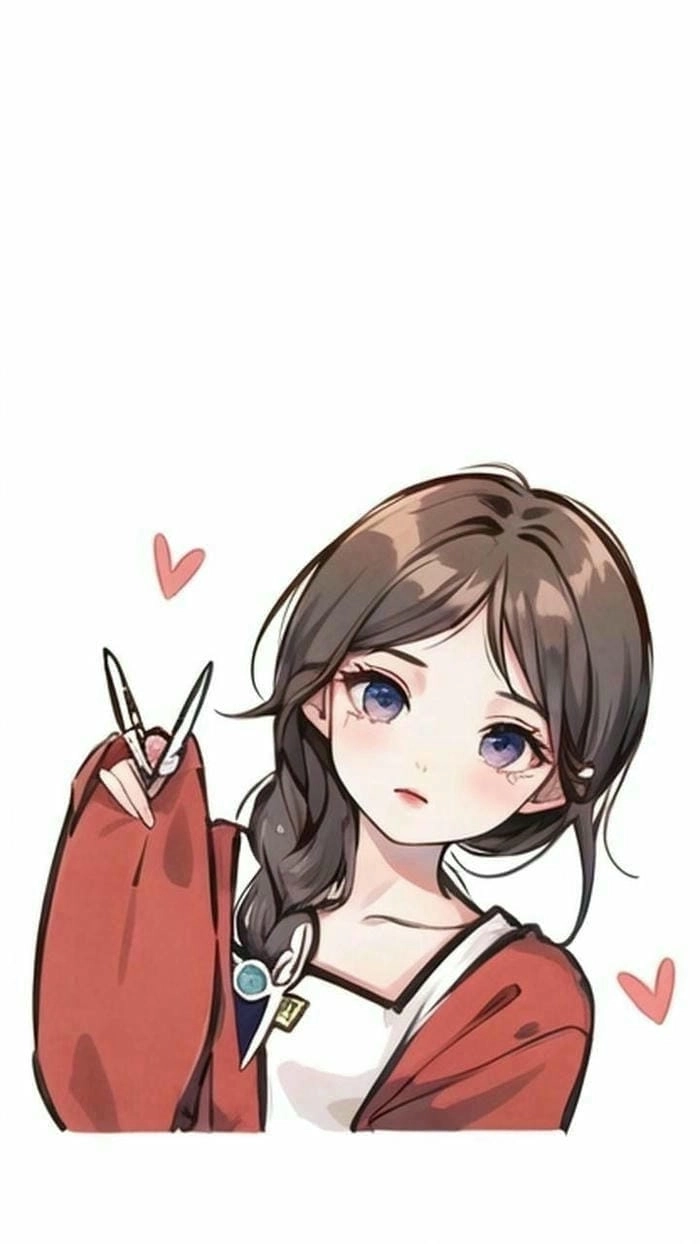 Gợi ý avatar chibi nữ cute tết rộn ràng mùa xuân