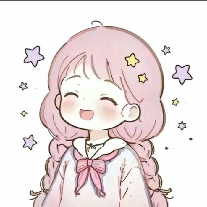 Phong cách tinh tế với ảnh chibi cute nữ đơn giản cuốn hút