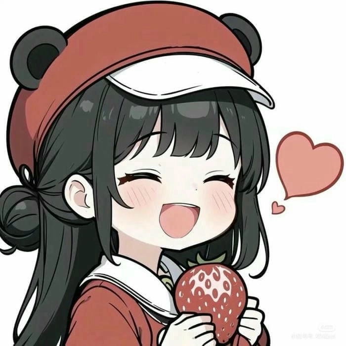 Bé xinh rạng rỡ với hình ảnh nữ cute chibi cực dễ thương