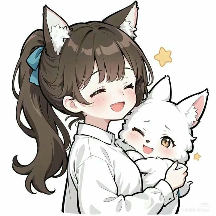 Gợi ý mẫu đơn giản avatar anime chibi girl cute dễ vẽ cho bạn
