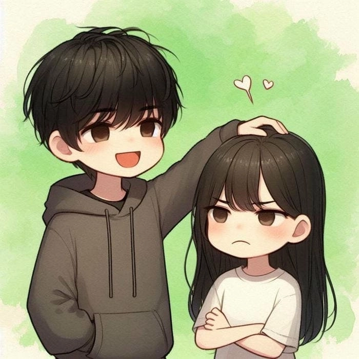 Avatar anime chibi cặp đôi cute là lựa chọn không thể bỏ lỡ