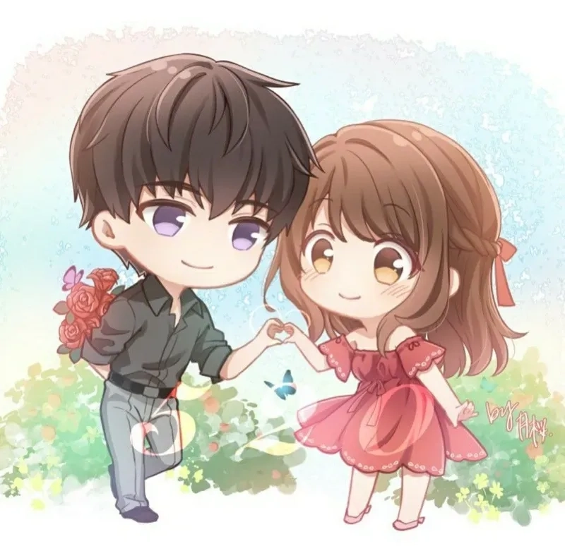 Bản thân chibi avatar đôi bff cute dành riêng cho đôi tri kỷ