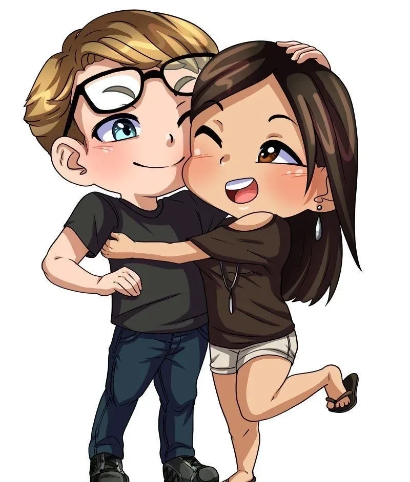 Tải ngay chibi avatar cute đôi để cùng người ấy nổi bật