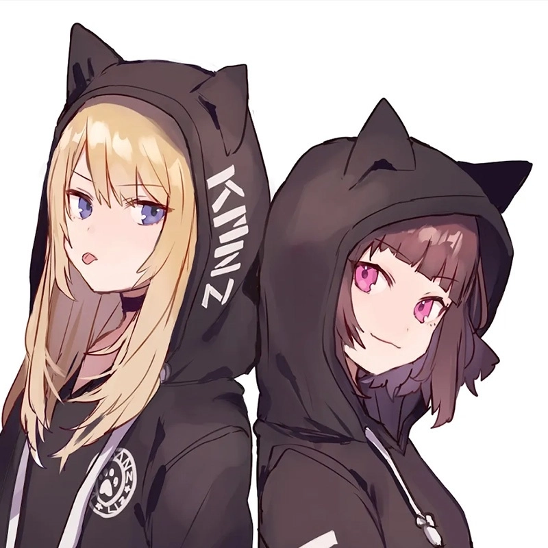 Avatar ảnh cặp đôi anime chibi cute khiến tim bạn tan chảy