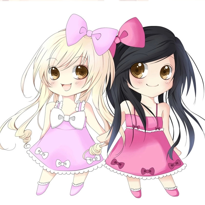 Sở hữu avatar chibi cute đôi cực dễ thương và nổi bật