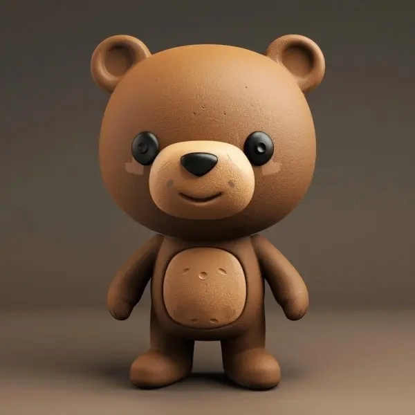 Ảnh avatar dễ thương gấu chibi cute khiến tim bạn rung rinh 