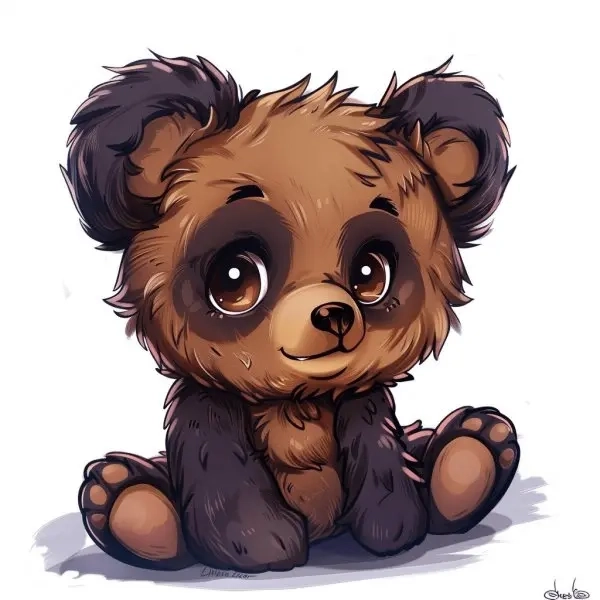 Avatar dễ thương gấu chibi cute khiến ai nhìn cũng tan chảy 