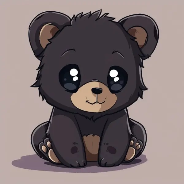 Chibi avatar gấu cute đôi lý tưởng cho bạn thân hoặc người yêu 