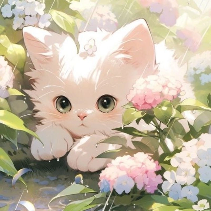 Cực phẩm chibi cute chibi cute avatar ảnh mèo cute hot trend