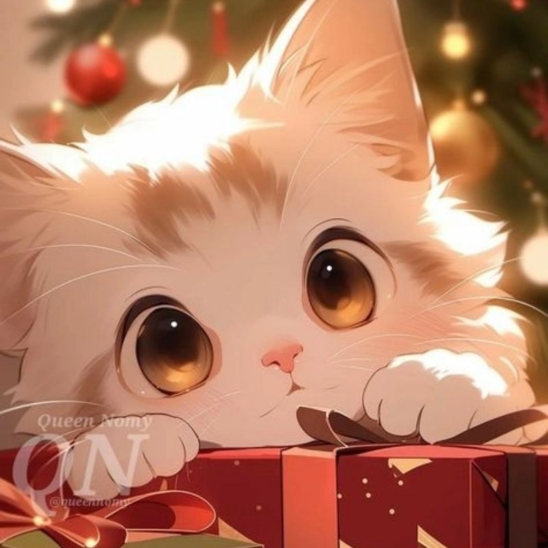 Dễ thương quá trời với bộ avatar cute mèo chibi mới nhất