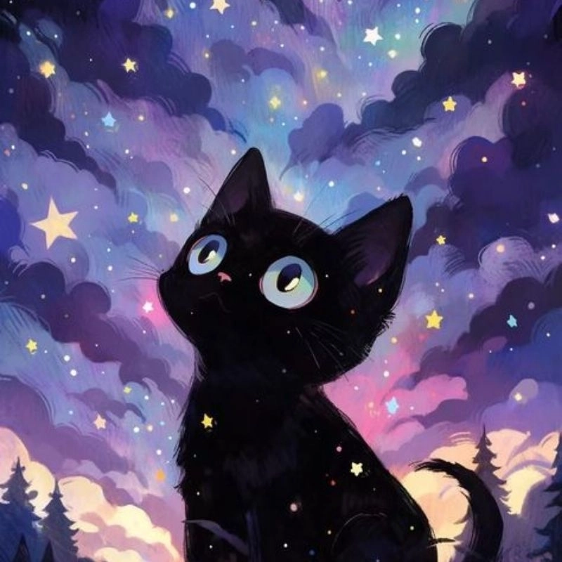 Sáng tạo avatar cùng avatar hình mèo cute chibi đáng yêu