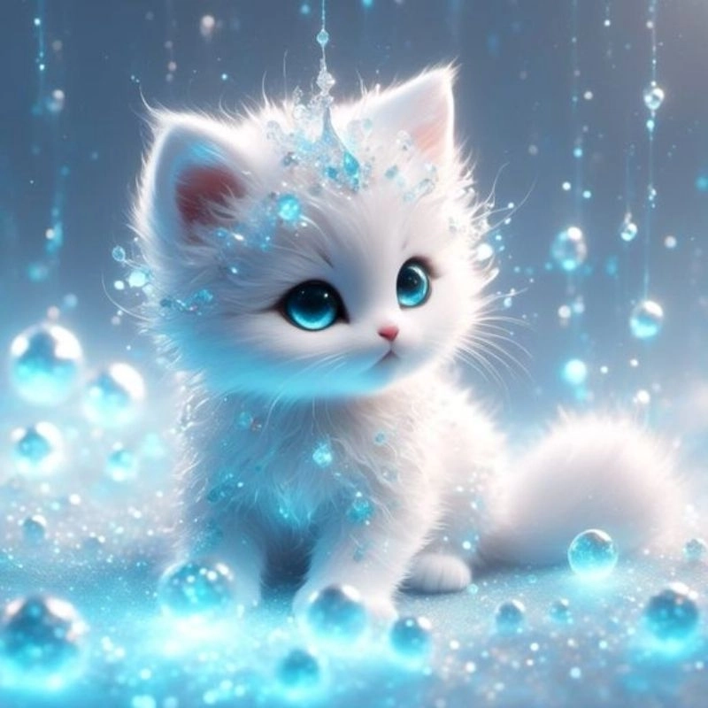 Nổi bật với avatar meo cute mèo chibi dễ thương siêu ngộ nghĩnh