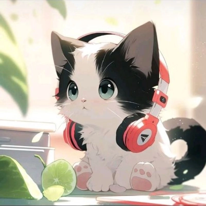 Lưu giữ tình bạn với chibi avatar đôi bff cute mèo cực xinh