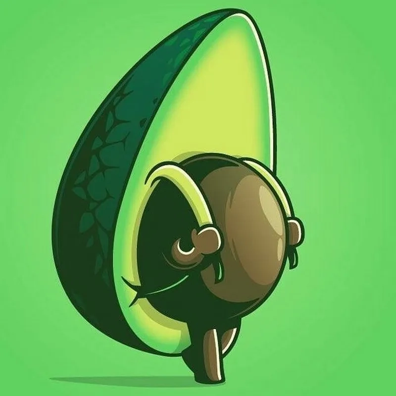 Bộ sưu tập bơ cute chibi siêu dễ thương cho tín đồ mê cute