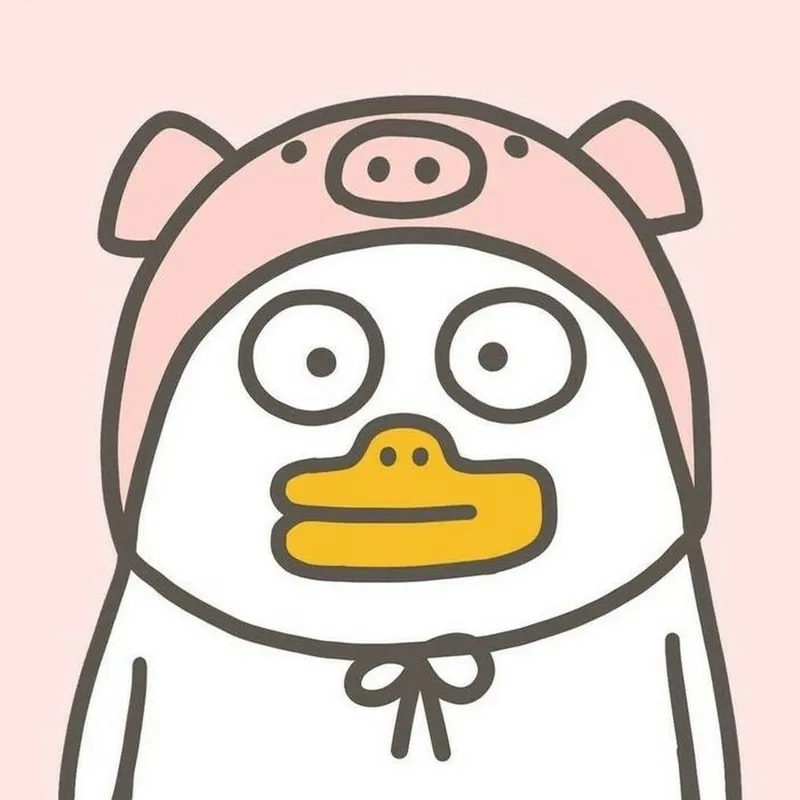 Tải ngay hình nền vịt cute chibi cực dễ thương