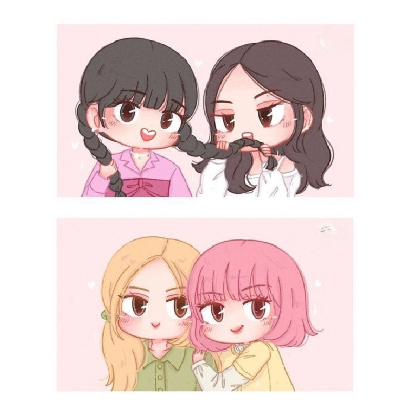 Cùng ngắm nhìn jennie cute chibi cực dễ thương và tinh tế