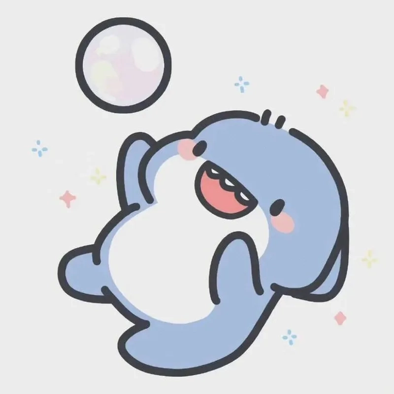 Khám phá cách vẽ cá mập chibi cute chuẩn từng nét
