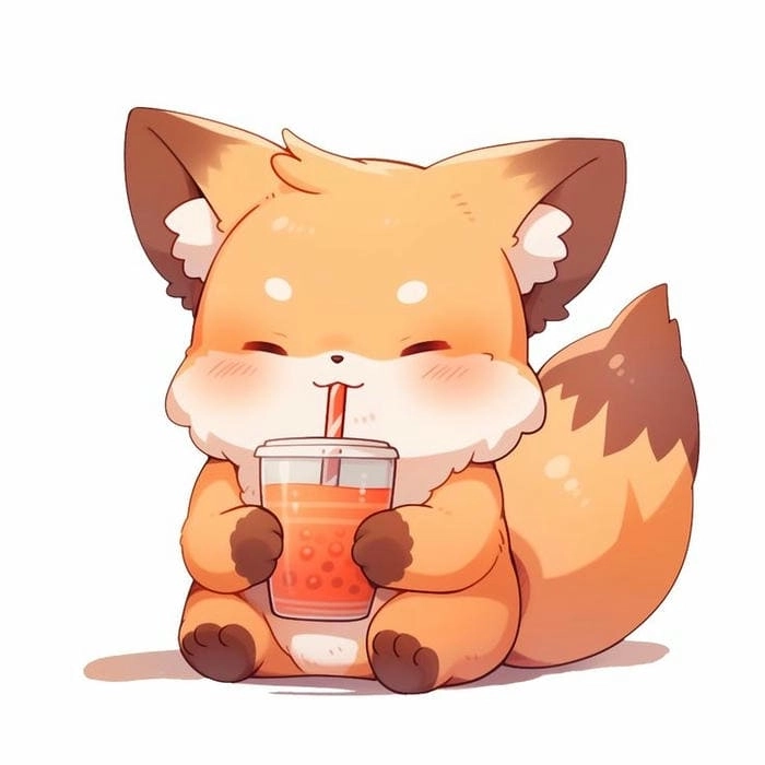 Bộ sưu tập con cáo chibi với tạo hình đáng yêu cực phẩm