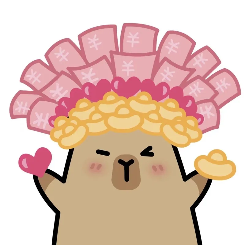 Capybara hình capybara chibi cute cho bộ sưu tập đáng yêu
