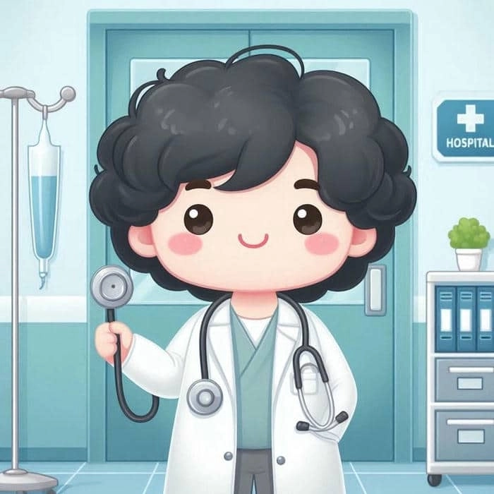 Thêm điểm nhấn ngộ nghĩnh với ảnh bác sĩ chibi chuẩn dễ thương