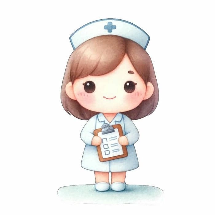Tỏa sáng cùng hình ảnh y tá hoạt hình trong các dự án học đường